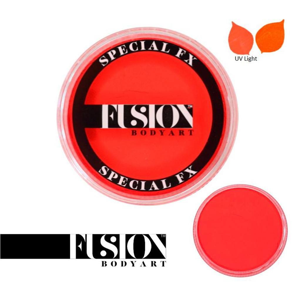 Fusion Body Art &amp; FX - UV Neon Orange (32 gm)