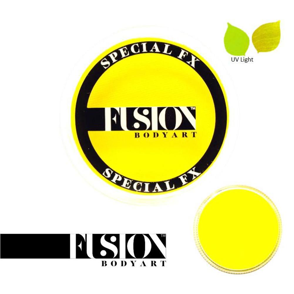 Fusion Body Art & FX - UV Neon Yellow (32 gm)