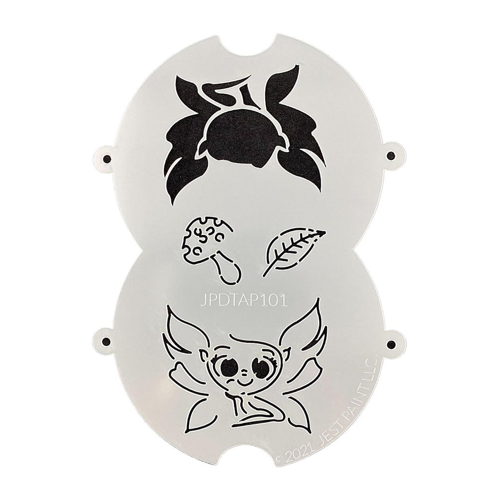 TAP Face Painting Double Stencil - Smiling Fairy (101)