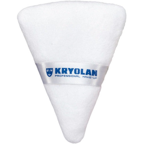 Kryolan Velour Powder Puff (3" x 3 3/4") - 1-pack