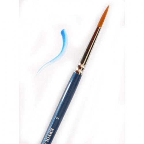 Kryolan #5 Round Brush (1/8")