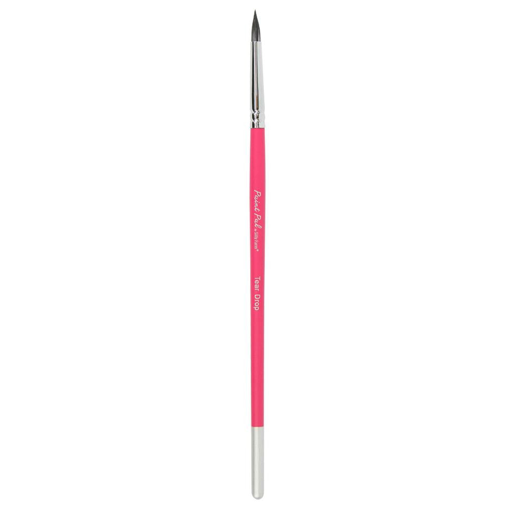 Silly Farm Paint Pal Tear Drop Round Brush (1/8")