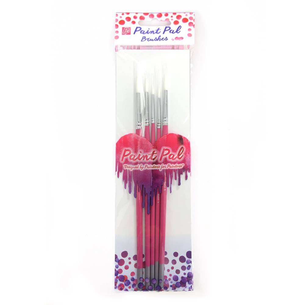 Silly Farm Paint Pal 5-Piece Swirl Brush Set