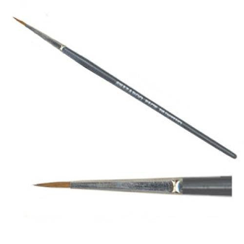 Ruby Red #0 Round Sable Brush (1/16")