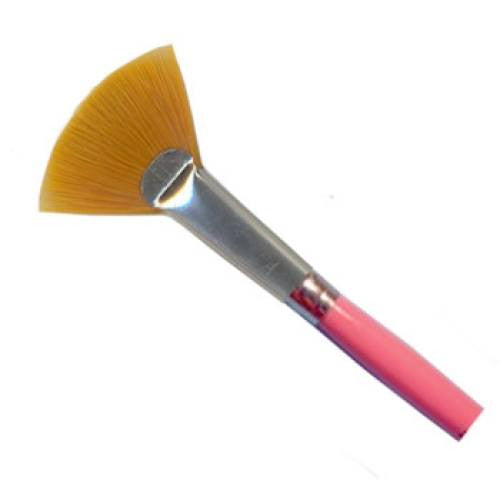 Ruby Red Fan Brush