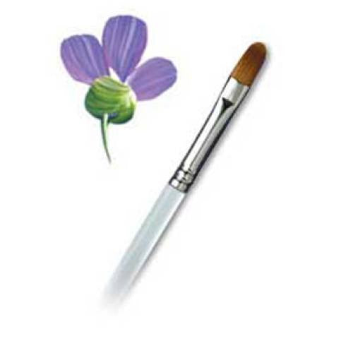 Aqualon #8 Filbert Brush (1/4")