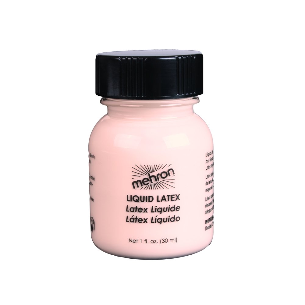 Mehron Liquid Latex Adhesive - Flesh (1 oz)