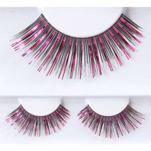 Kryolan Fuchsia/Black Eyelashes