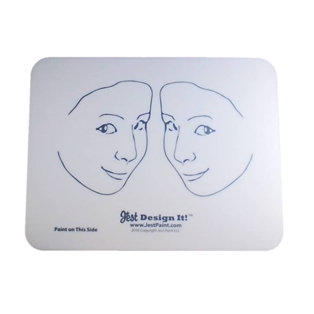 Design It Face Painting Practice Board - 2 Side View Kids