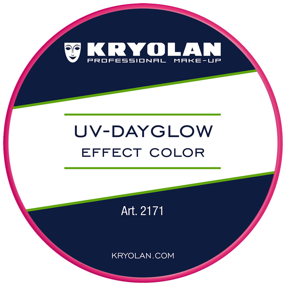 Kryolan UV-Dayglow Effect Color - Pink (8 ml)