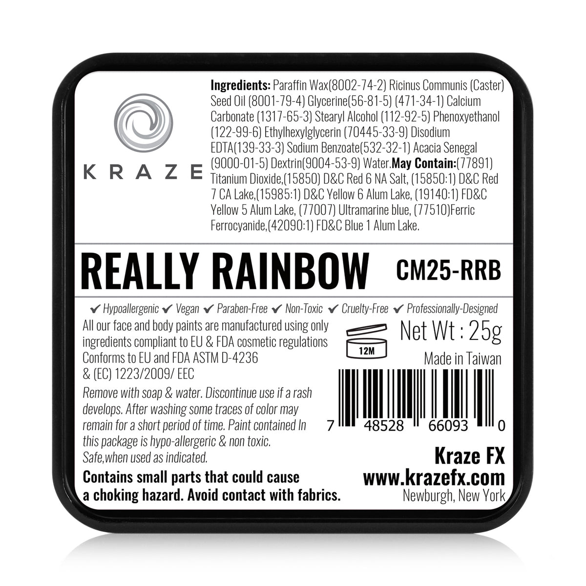 Kraze FX Domed Split Cake - Really Rainbow (25 gm)