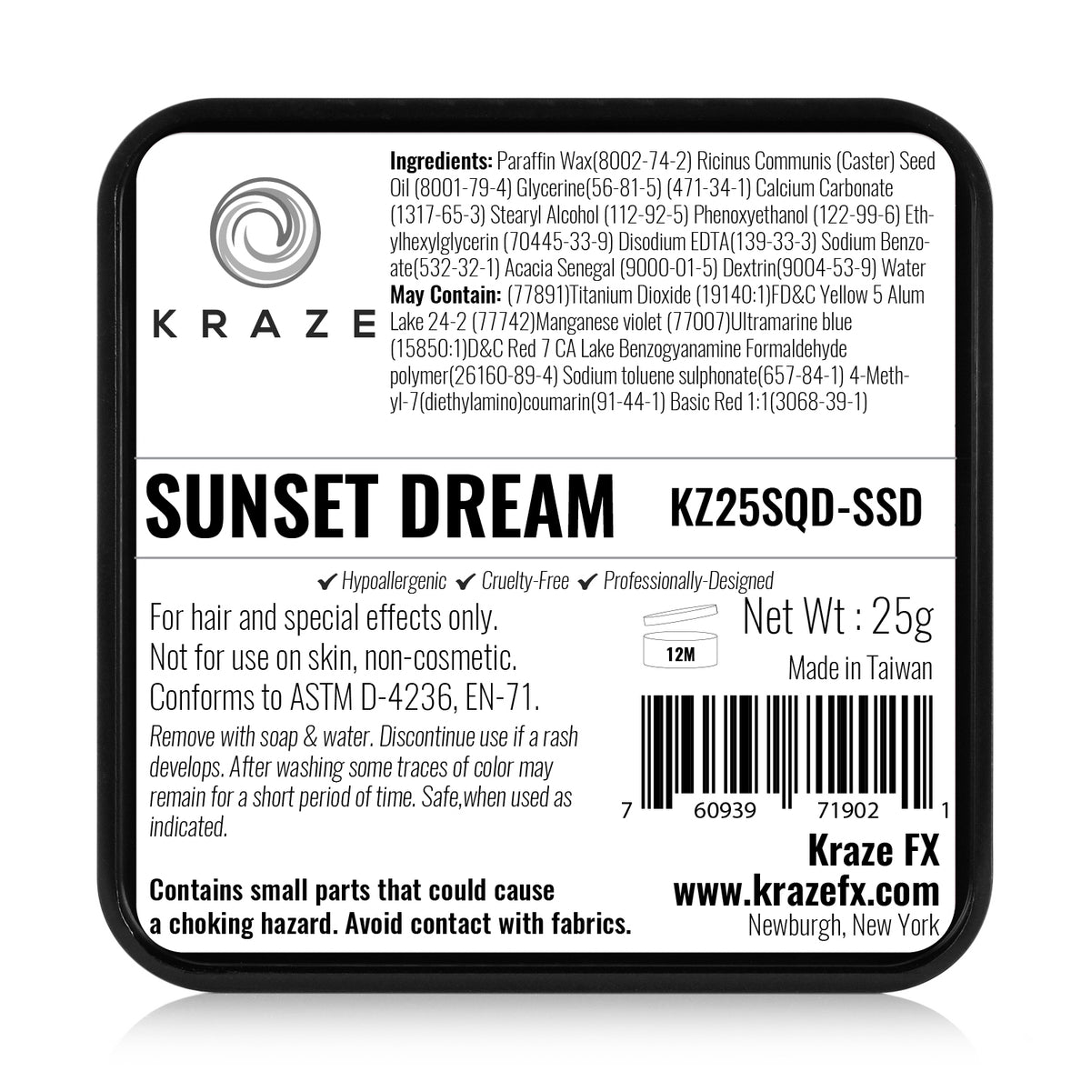 Kraze FX Domed Neon Split Cake - Sunset Dream (25 gm)
