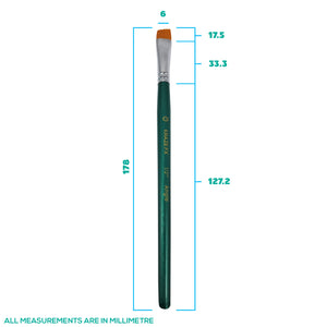 Kraze FX Angle Brush (1/2")