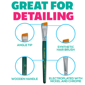 Kraze FX Angle Brush (3/4")