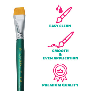 Kraze Flat Brush - 1"
