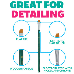 Kraze FX Flat Brush (1/2")