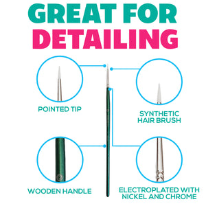 Kraze FX #1 Round Brush (1/16")