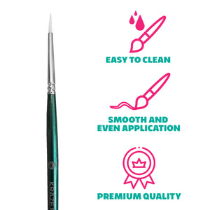 Kraze FX #1 Round Brush (1/16")