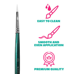 Kraze FX #4 Round Brush (1/8")