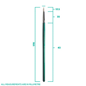 Kraze FX #6 Round Brush (1/8")