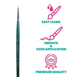 Kraze FX #00 Round Brush (1/16")