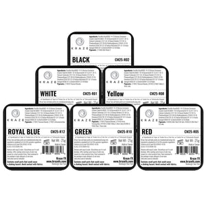 Kraze FX Face Paints - Primary Colors Value Pack (25 gm each)