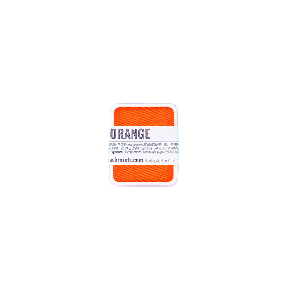 Kraze FX Face Paint Palette Refill - Neon Orange (0.21 oz/6 gm)
