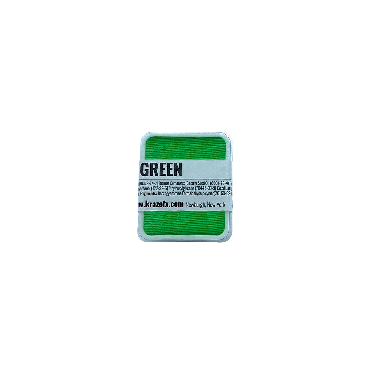 Kraze FX Face Paint Palette Refill - Neon Green (0.21 oz/6 gm)