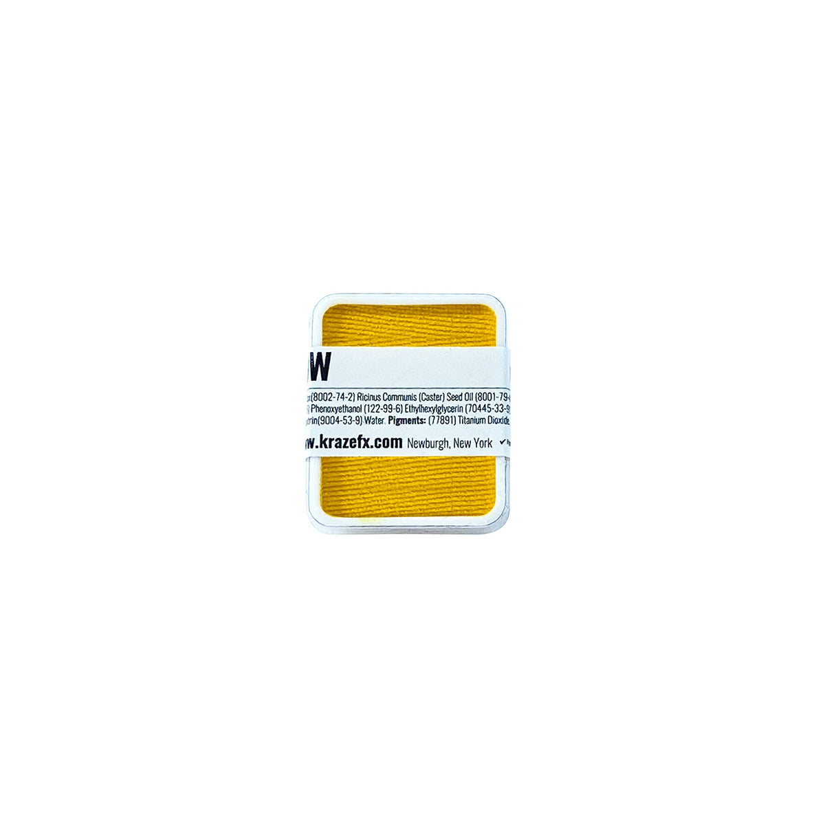 Kraze FX Face Paint Palette Refill - Yellow (0.21 oz/6 gm)