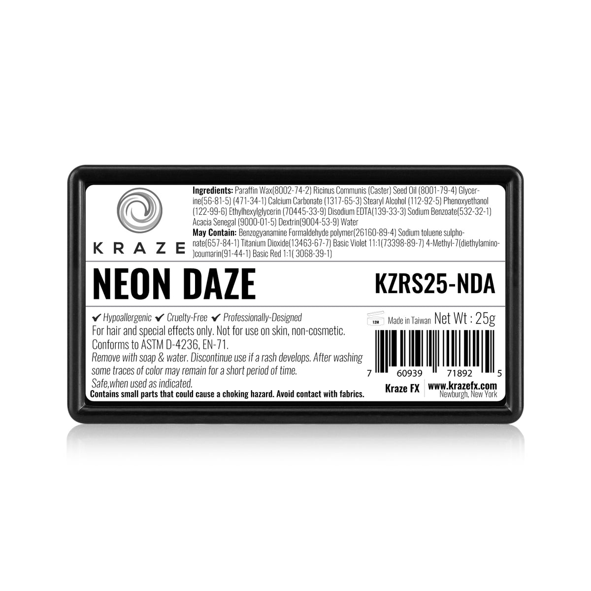 Kraze FX Domed Neon One Stroke Cake - Neon Daze (25 gm)