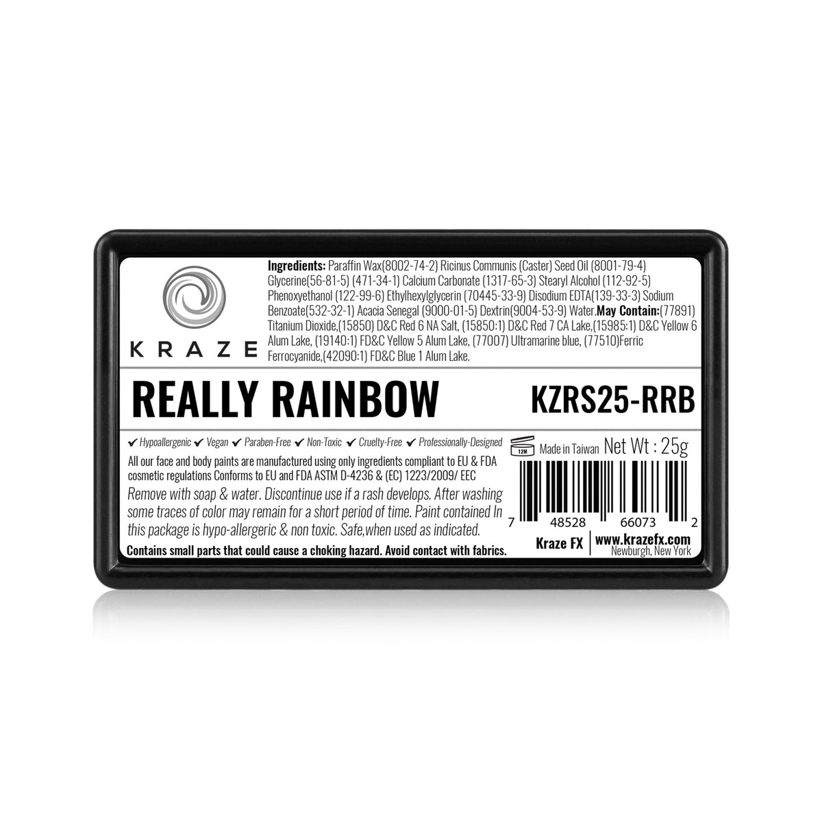 Kraze FX Domed One Stroke Cake - Really Rainbow (25 gm)