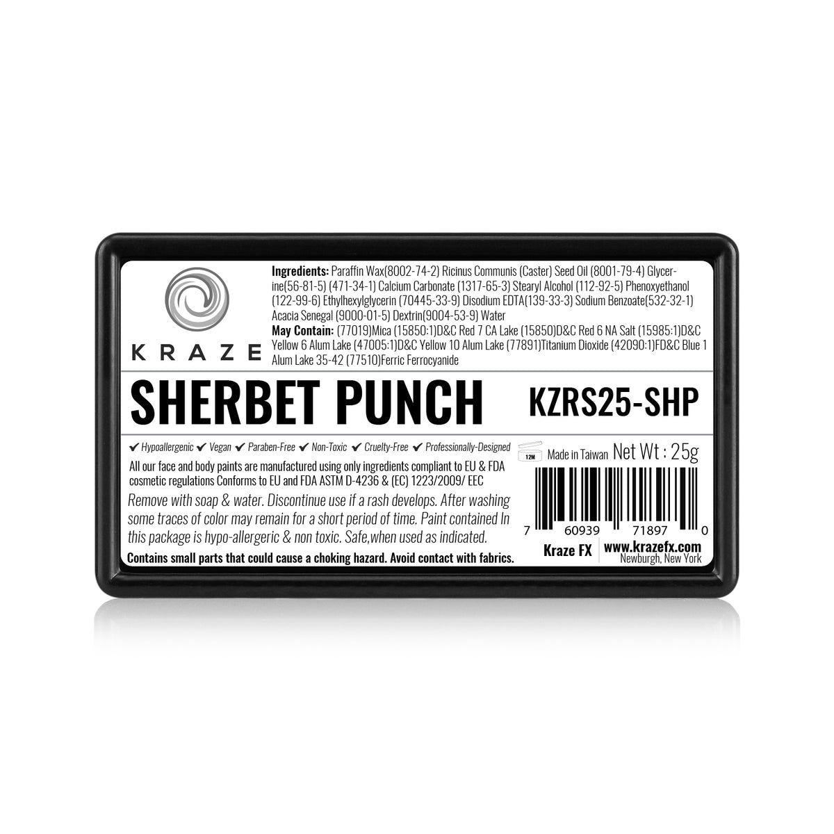 Kraze FX Domed Pearl One Stroke Cake - Sherbet Punch (25 gm)