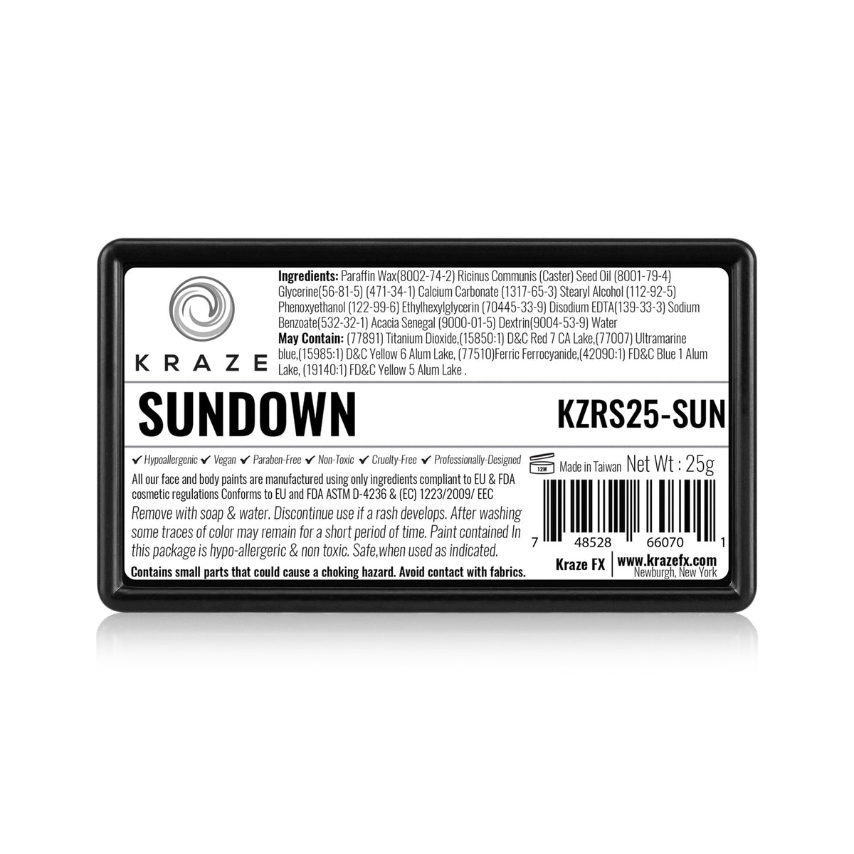 Kraze FX Domed One Stroke Cake - Sundown (25 gm)
