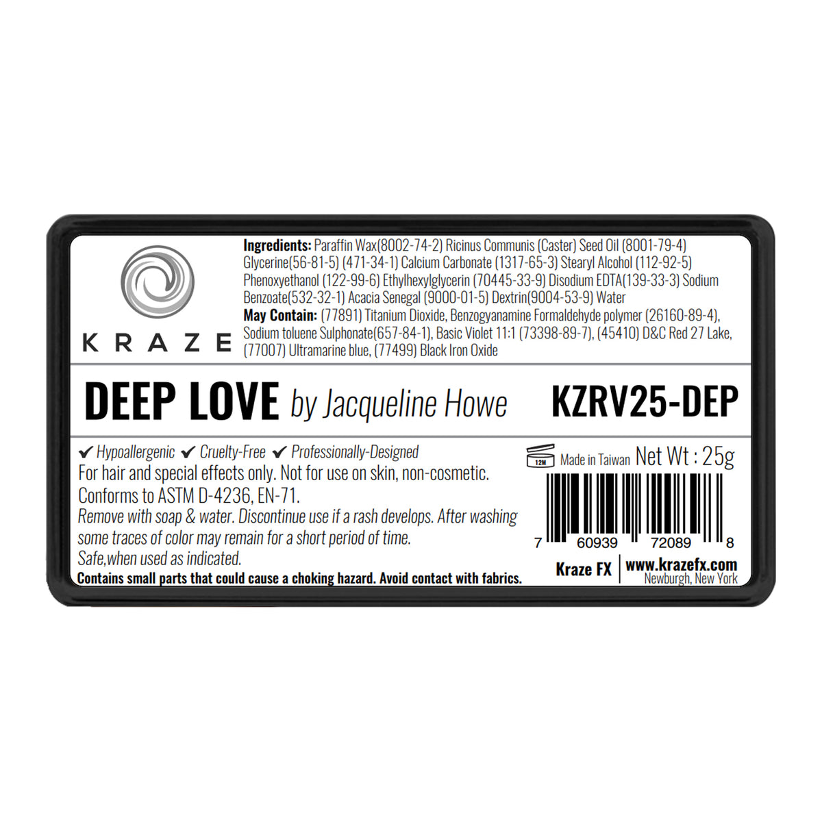 Kraze Dome Stroke - Deep Love (25 gm) by Jacqueline Howe