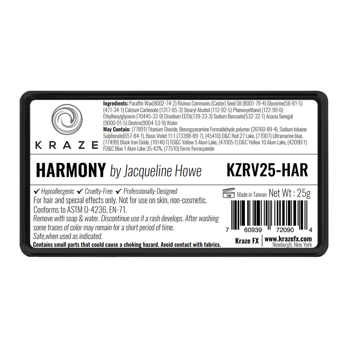 Kraze Dome Stroke Bold and Brilliant Collection by Jacqueline Howe - Harmony (25 gm)