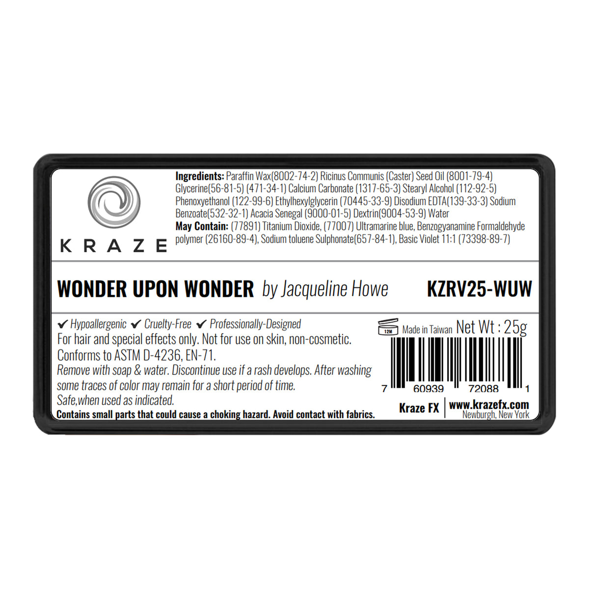 Kraze Dome Stroke - Wonder Upon Wonder (25 gm) by Jacqueline Howe