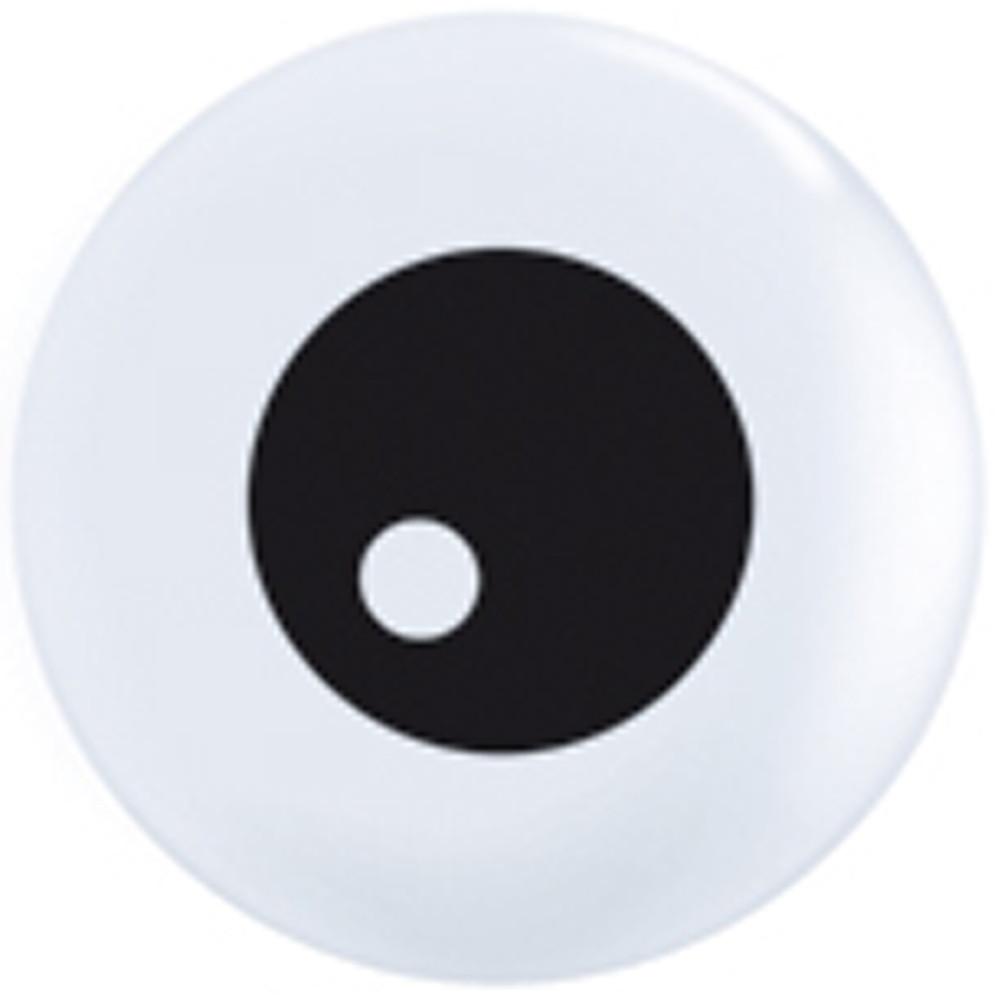 Qualatex Friendly Eyeball Round Balloons - 5&quot; (100/bag)