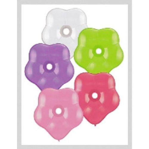 Qualatex Geo Blossom Balloons - 6 (100/bag)