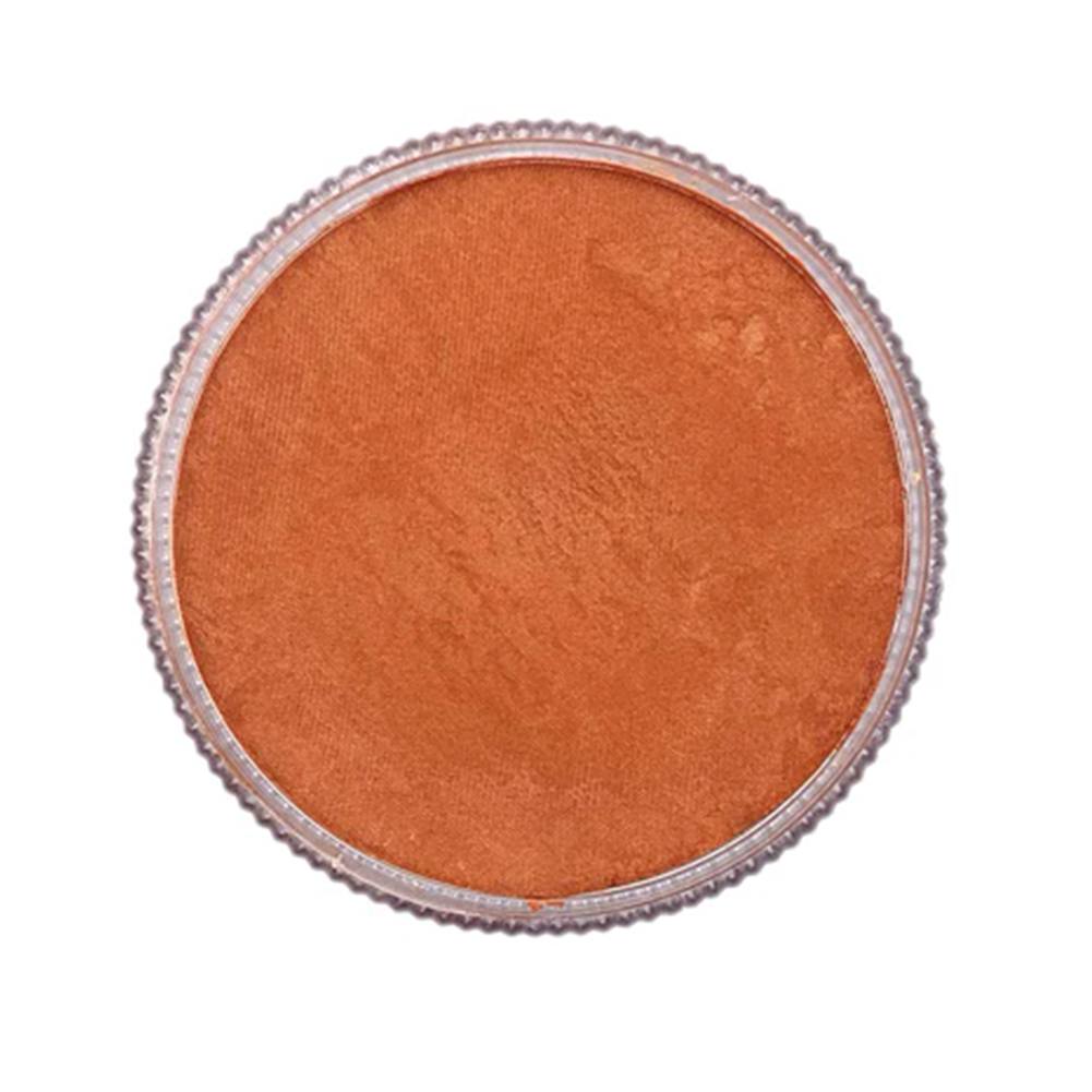 Face Paints Australia Face &amp; Body Paint - Metallix Orange (30 gm)