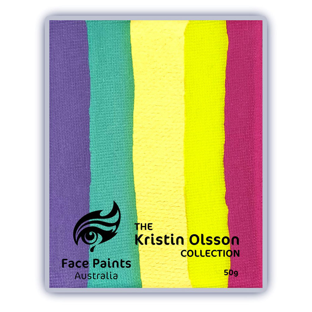 Face Paints Australia - Kristin Olsson Combo Cake - Aurora (50 gm)