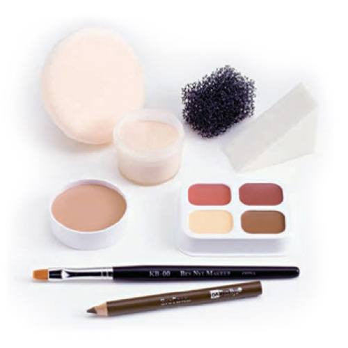 Ben Nye Theatrical Creme Makeup Kits - Brown:Medium