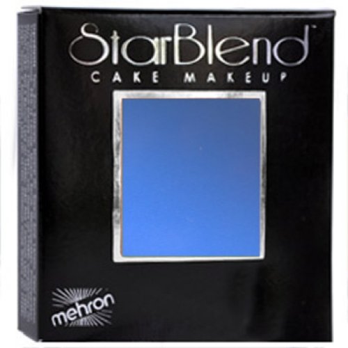 Mehron StarBlend Cake Makeup - Blue (2 oz)