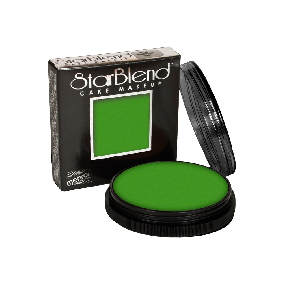 Mehron StarBlend Cake Makeup - Green (2 oz)