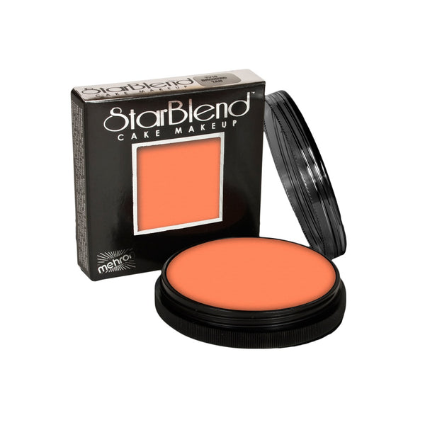 Mehron StarBlend Cake Makeup - Orange O (2 oz): FacePaint.com ...