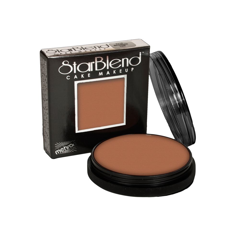 Mehron Brown StarBlend Cake Makeup - Light Egyptian 8B (2 oz)