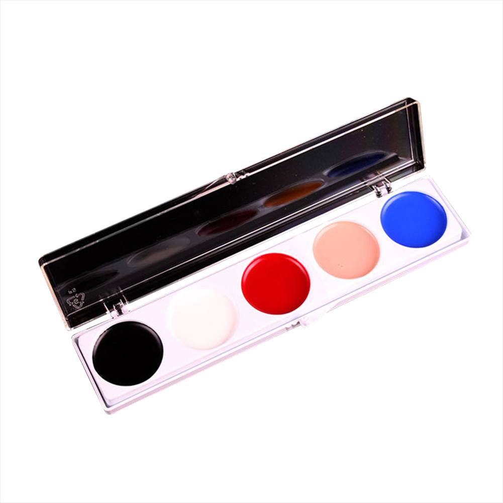 Mehron 5 Color Clown Makeup Palette 406