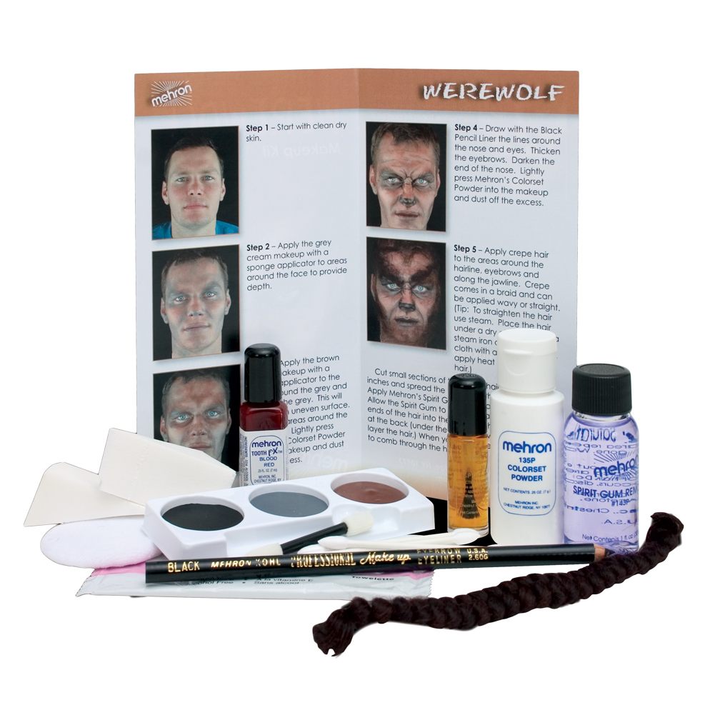 Mehron Premium Werewolf Character Kit