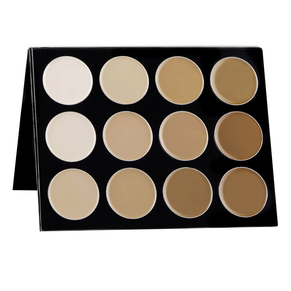 Mehron Celebre Pro HD Contour/Highlight Cream Palette (12 Colors)