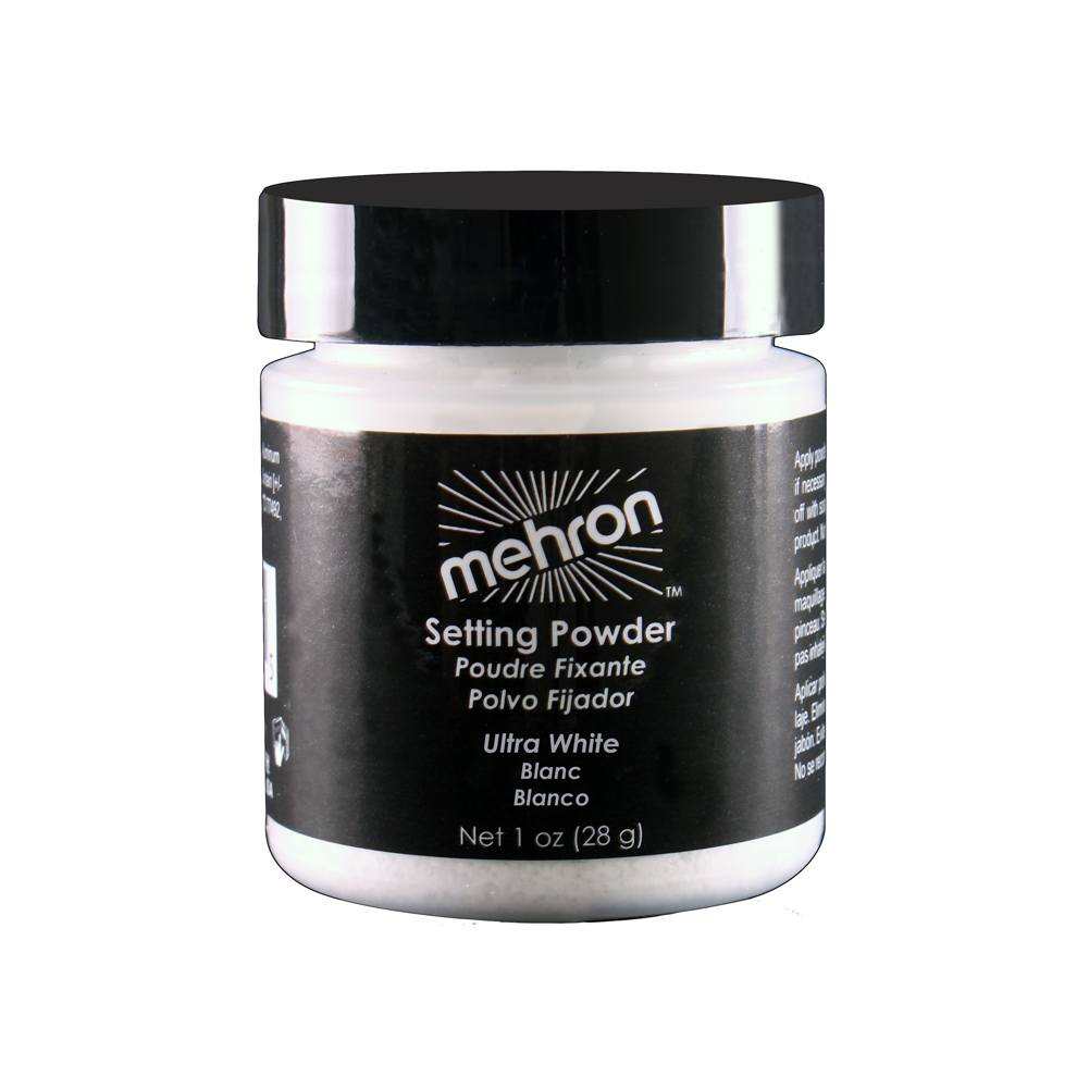 Mehron White Ultra Fine Setting Powder