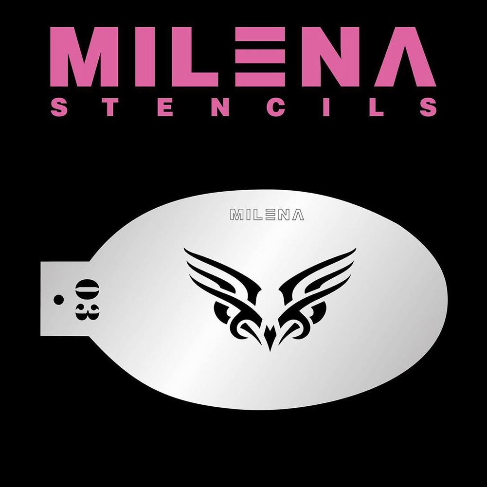 Milena Face Painting Stencils -  Tribal 03